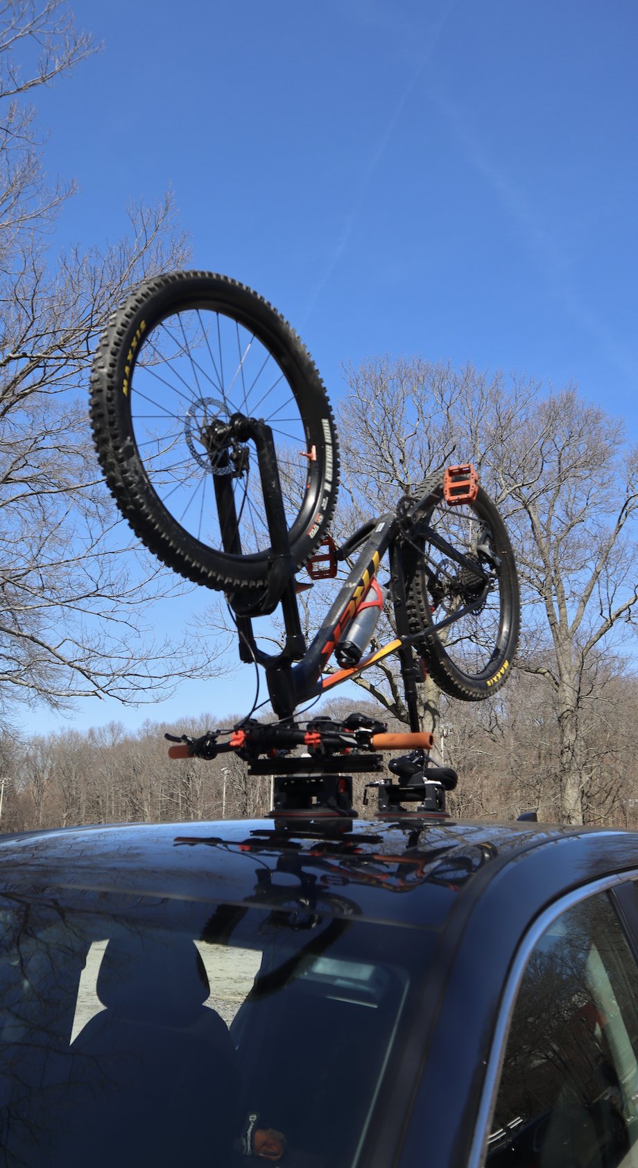 GripRack mounted on vehicle